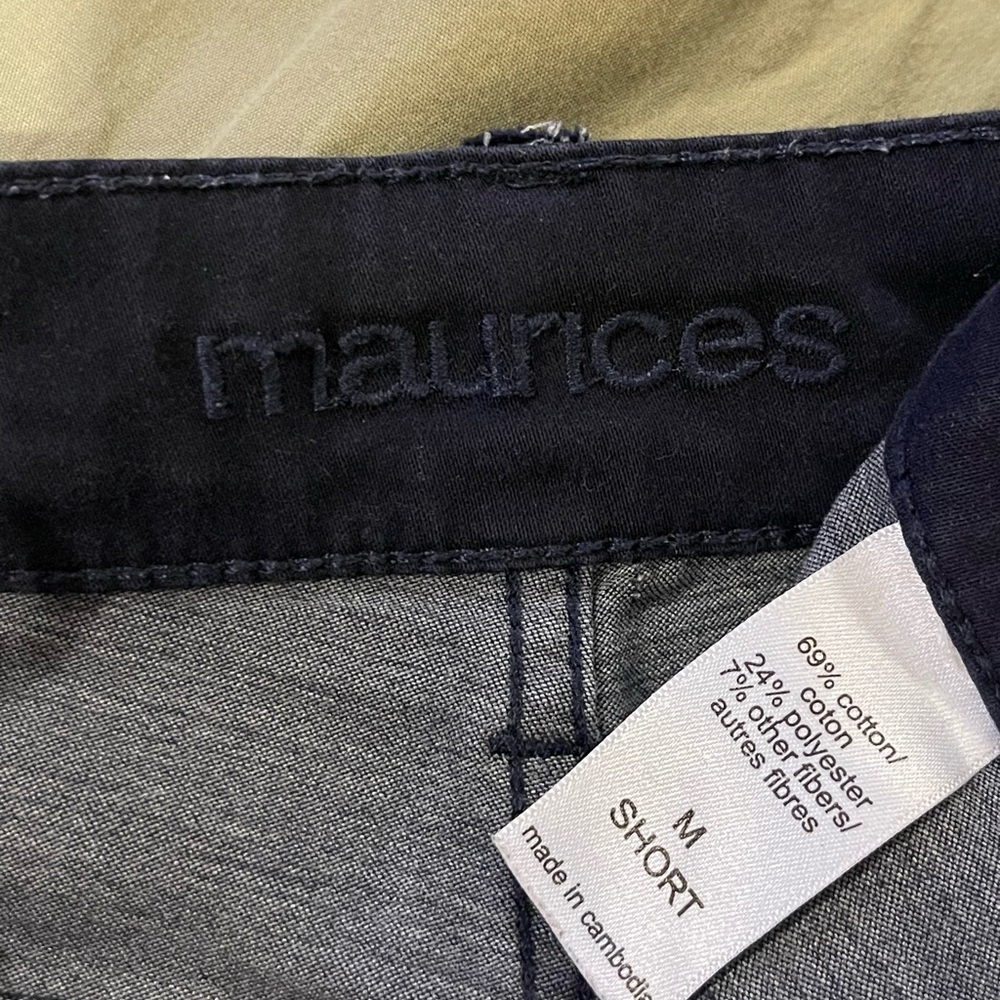 Maurices Charcoal Casual Shorts